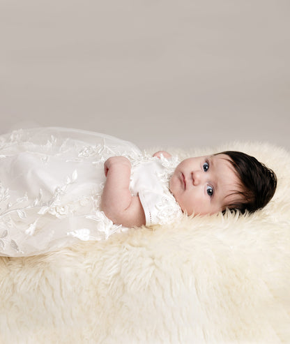 Krystal - Ivory Christening Gown