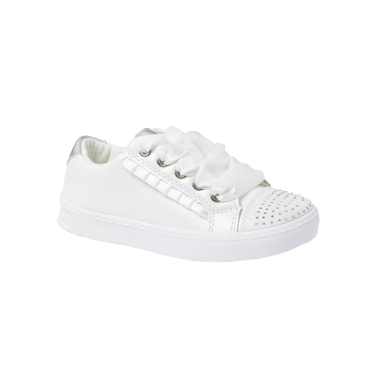 Cerri - Girls White Shoe