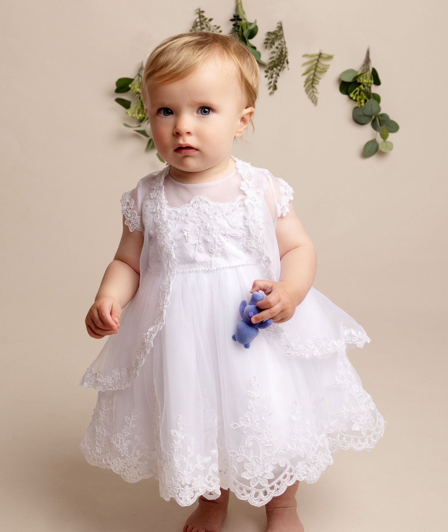 MELODY - Christening Dress - 2 piece set