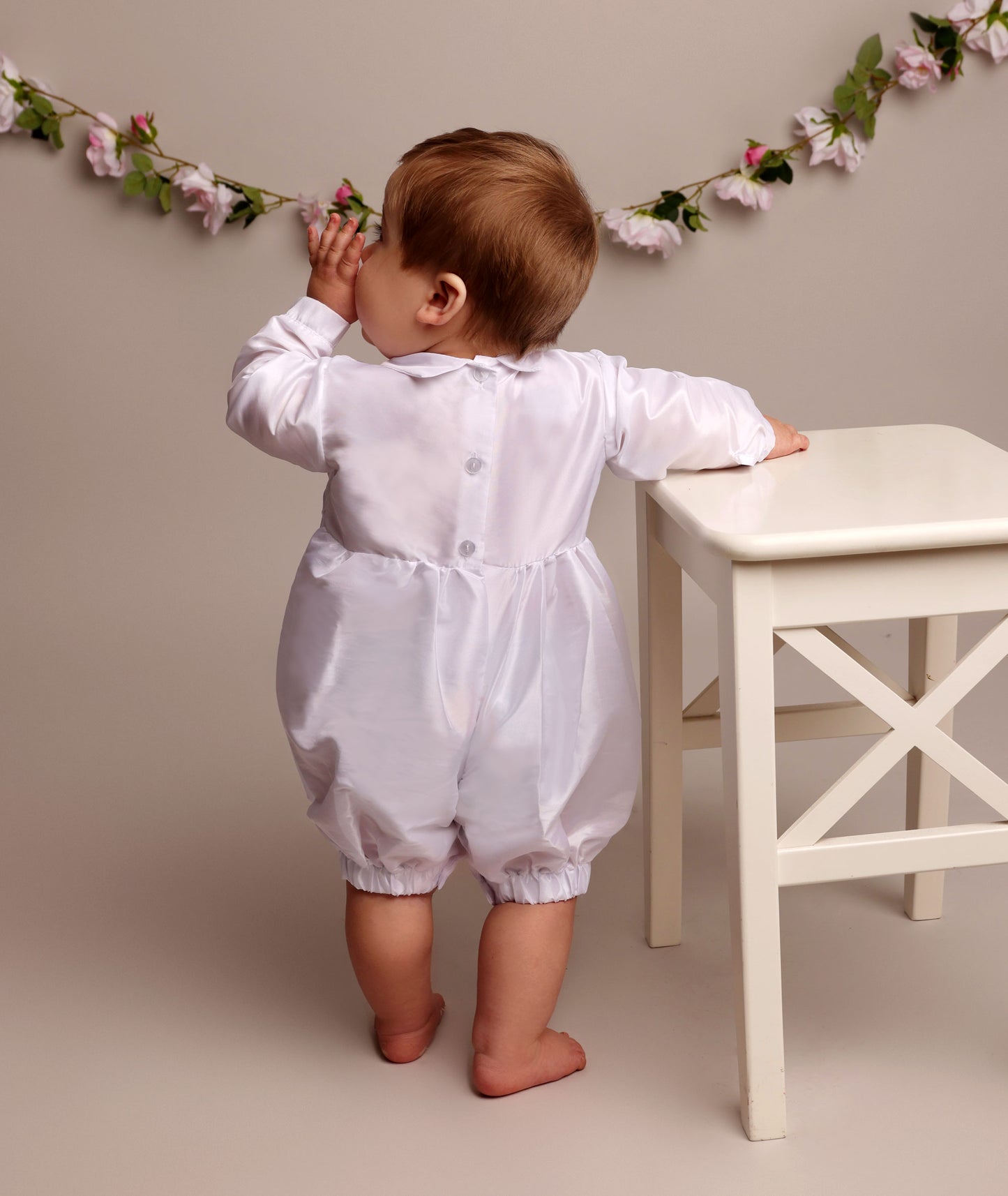 Patrick - Christening Romper - 2 piece set